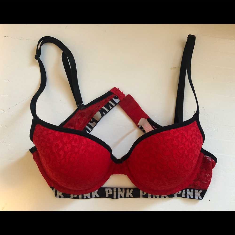 PINK Victoria’s Secret Wear Everywhere Demi Bra